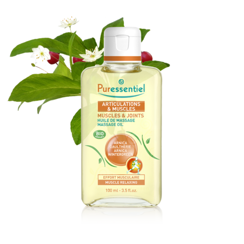 Organic Muscle Relaxing Massage Oil